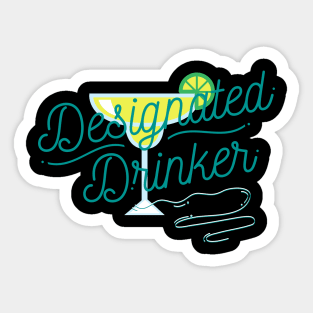 Designated drinker Sticker